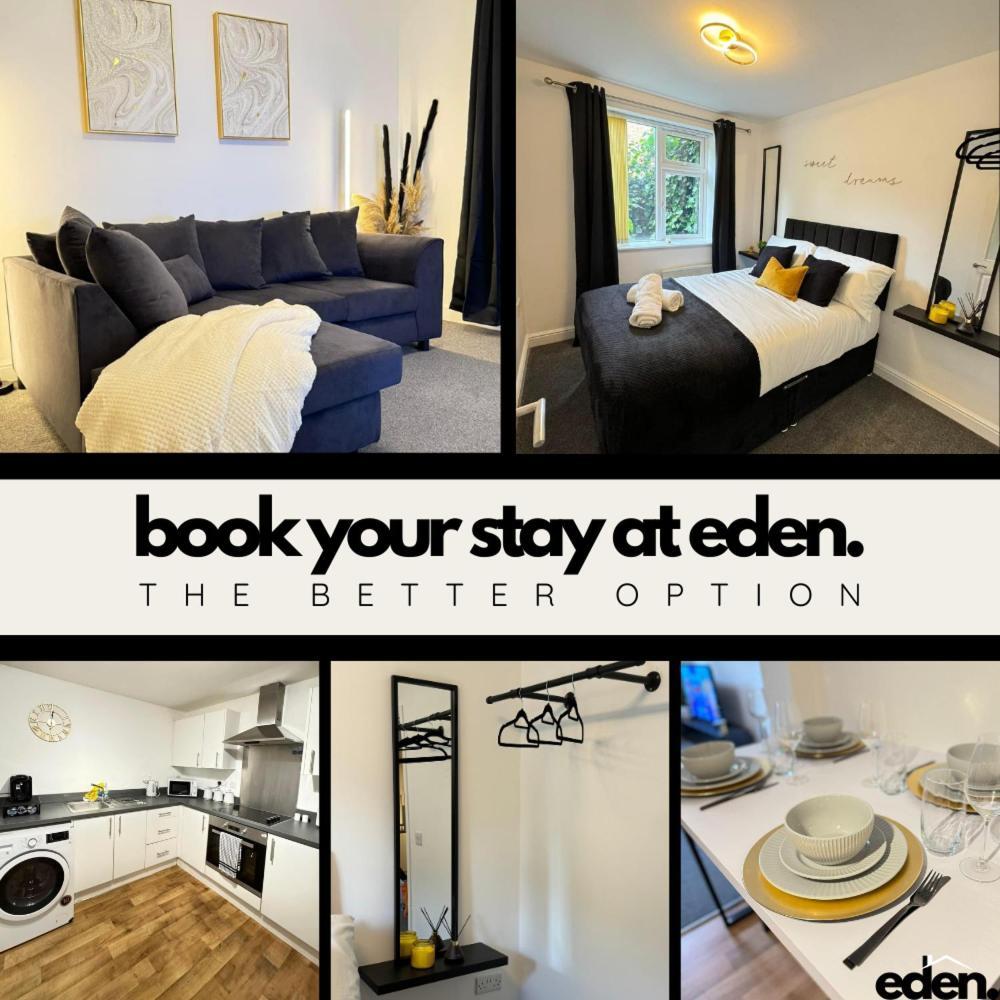 Luxury Cozy 3 Bed Apartment 5Mins From City - Free Parking! Nottingham Ngoại thất bức ảnh